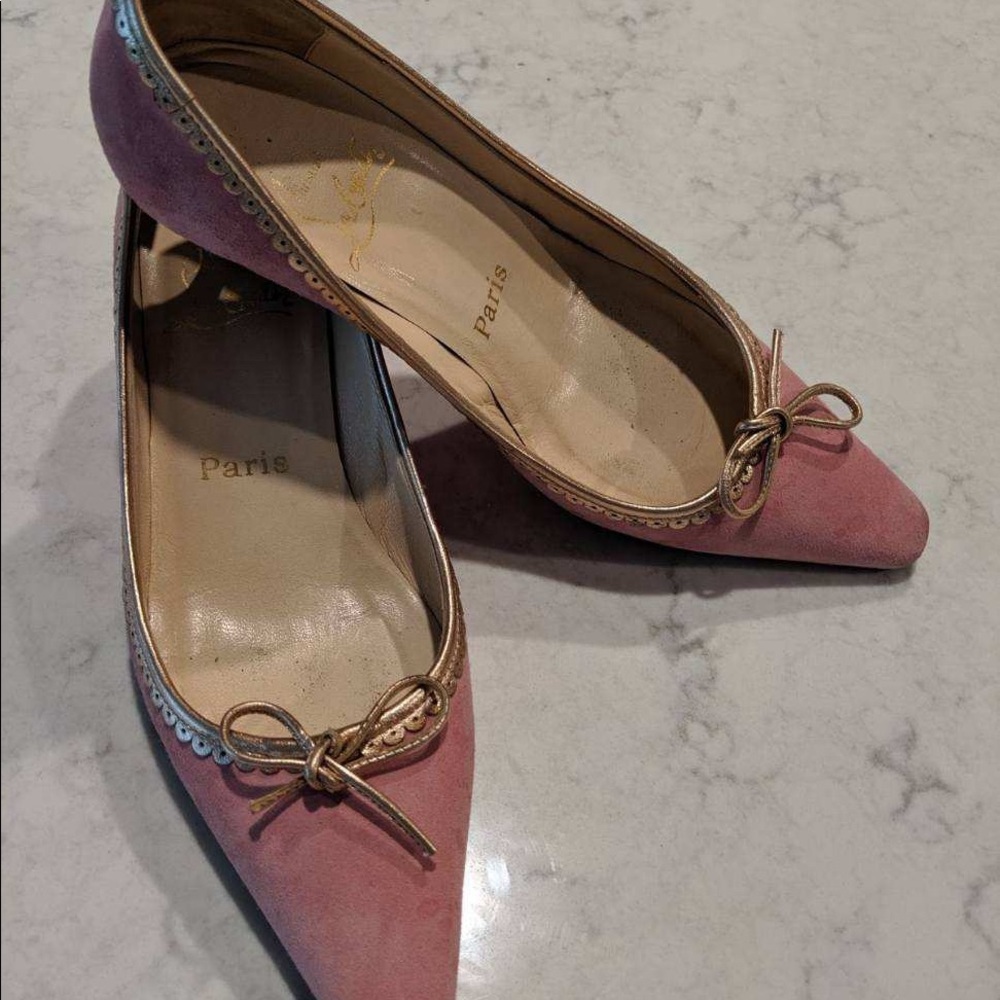 Christian Louboutin Paris kitten heels